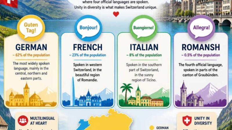 ¿Qué idioma se necesita para trabajar en Suiza?